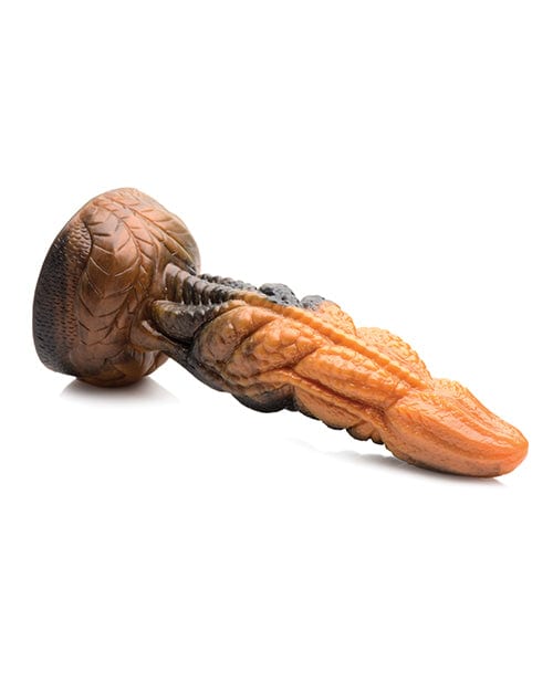 Xr LLC Creature Cocks Ravager Rippled Tentacle Silicone Dildo  - Orange-black Dildos