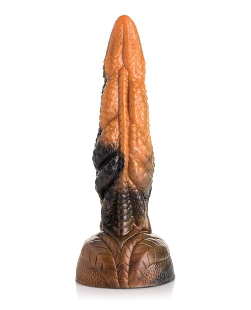 Xr LLC Creature Cocks Ravager Rippled Tentacle Silicone Dildo  - Orange-black Dildos