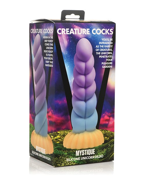 Xr LLC Creature Cocks Unicorn Silicone Dildo - Multi Color Dildos