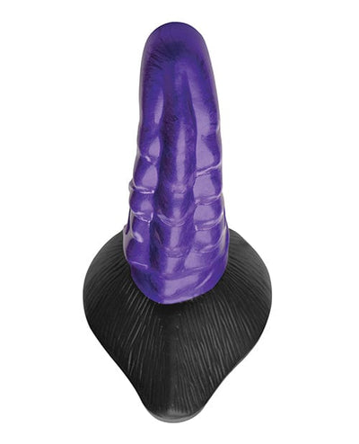 Xr LLC No Eta Creature Cocks Orion Invader Veiny Space Alien Silicone Dildo - Purple-black Dildos