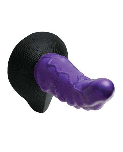 Xr LLC No Eta Creature Cocks Orion Invader Veiny Space Alien Silicone Dildo - Purple-black Dildos
