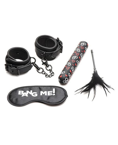 Xr LLC Bang! 4 Pc Bondage Kit - Black Kink & BDSM