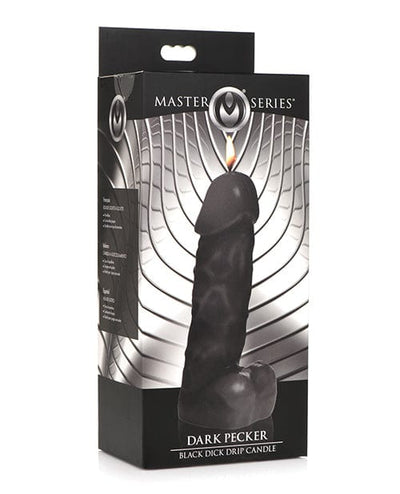 Xr LLC Master Series Dark Pecker Dick Drip Candle - Black More