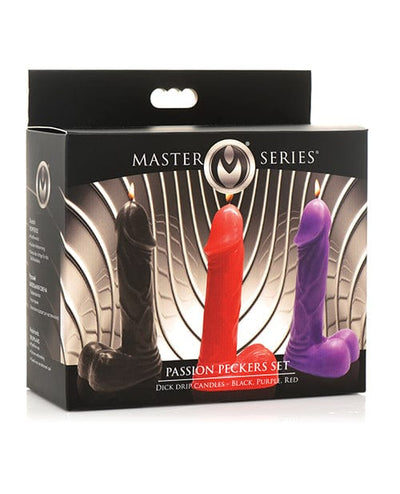 Xr LLC Master Series Passion Peckers Dick Drip Candle Set - Asst. Colors More
