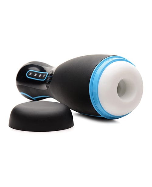 Xr LLC Lovebotz Auto Milker Extreme 16x Sucking Masturbator - Black Penis Toys