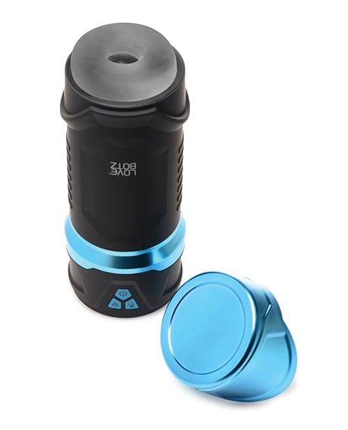 Xr LLC Lovebotz Auto Milker Intense 13x Sucking Masturbator - Black Penis Toys