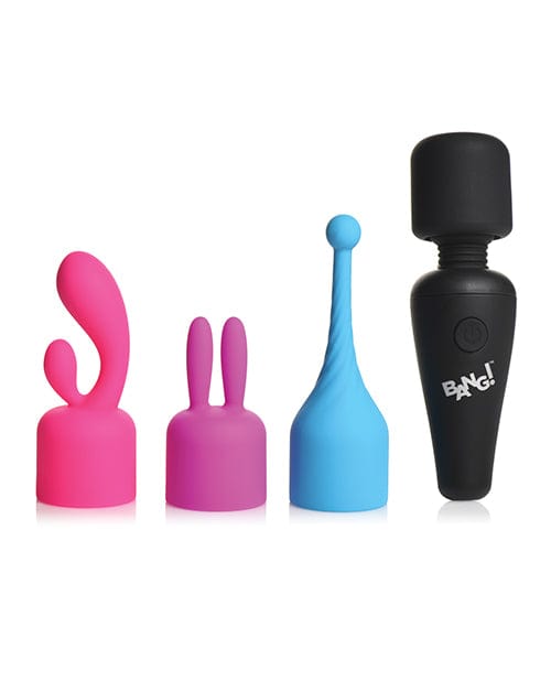 Xr LLC Bang! 10x Mini Wand W/3 Attachments - Asst. Colors Vibrators