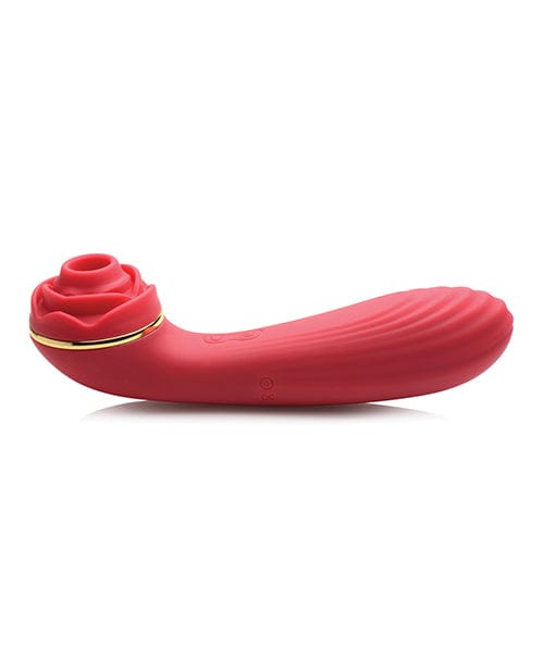 sexy boobs no clothes Thrusting and Sucking Rose Vibrator for G-Spot and Clit Stimulation main image 0