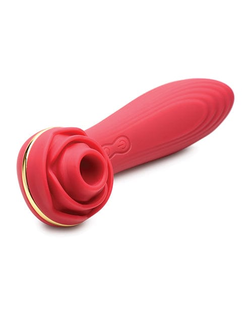 Xr LLC Inmi Bloomgasm Passion Petals 10x Silicone Suction Rose Vibrator Vibrators