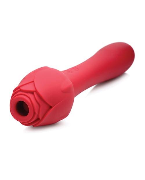 Xr LLC Inmi Bloomgasm Sweet Heart Rose 5x Suction Rose &amp; 10x Vibrator - Red Vibrators