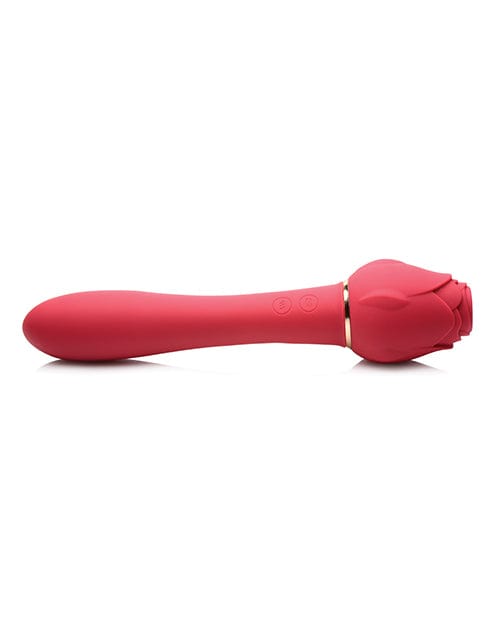 Xr LLC Inmi Bloomgasm Sweet Heart Rose 5x Suction Rose &amp; 10x Vibrator - Red Vibrators