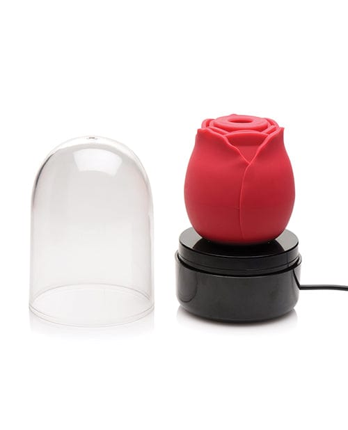 Xr LLC Inmi Bloomgasm Wild Rose 10x Stimulator W-case - Red Vibrators