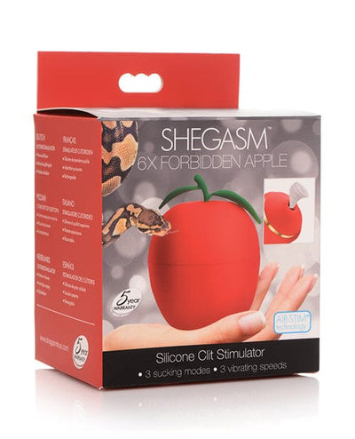 Xr LLC Shegasm 6x Forbidden Apple Silicone Clit Stimulator Vibrators