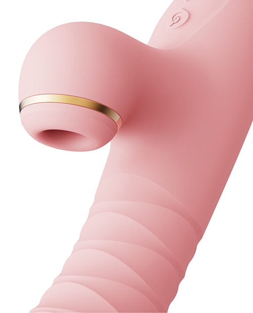 Zalo Zalo Rose Thruster - Strawberry Pink Vibrators