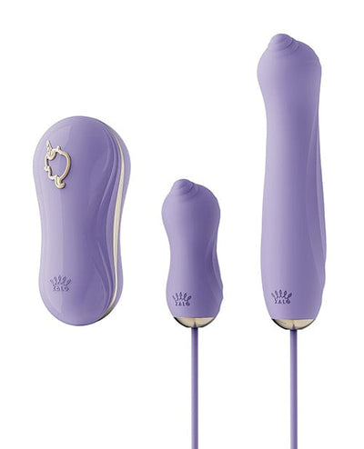 Zalo Zalo Unicorn Set Berry Violet Vibrators