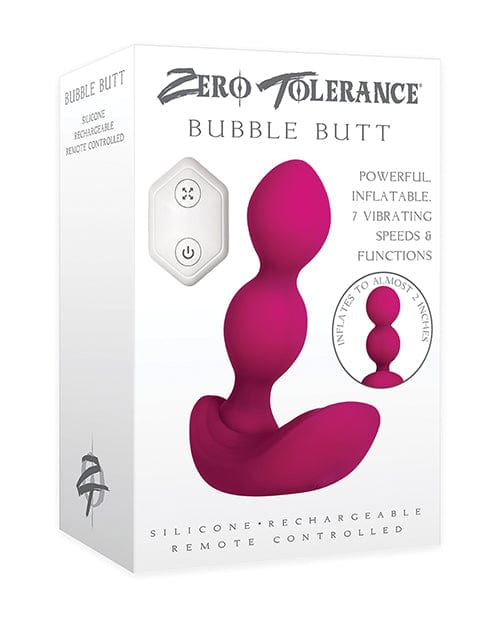 Zero Tolerance Zero Tolerance Anal Bubble Butt - Burgundy Anal Toys
