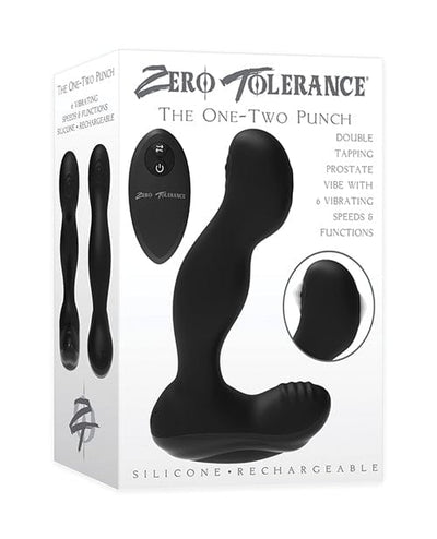 Zero Tolerance Zero Tolerance The One-two Punch - Black Anal Toys