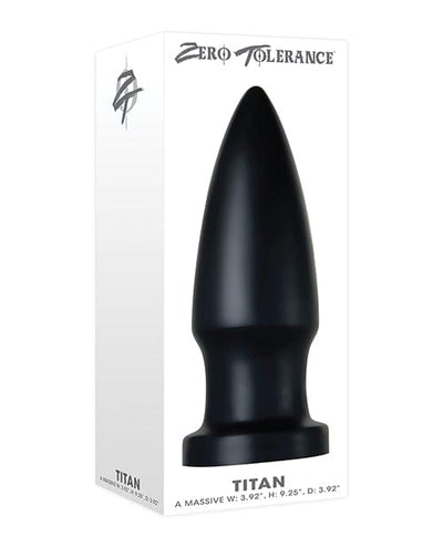 Zero Tolerance Zero Tolerance Titan - Black Anal Toys