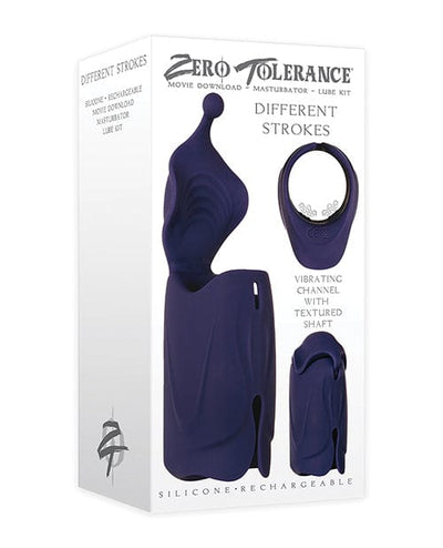 Zero Tolerance Zero Tolerance Different Strokes Rechargeable - Purple Penis Toys