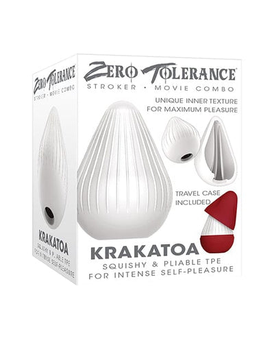 Zero Tolerance Zero Tolerance Krakatoa Stroker - White Penis Toys
