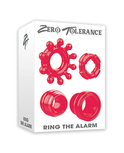 Zero Tolerance Zero Tolerance Ring The Alarm Cock Ring - Red Penis Toys