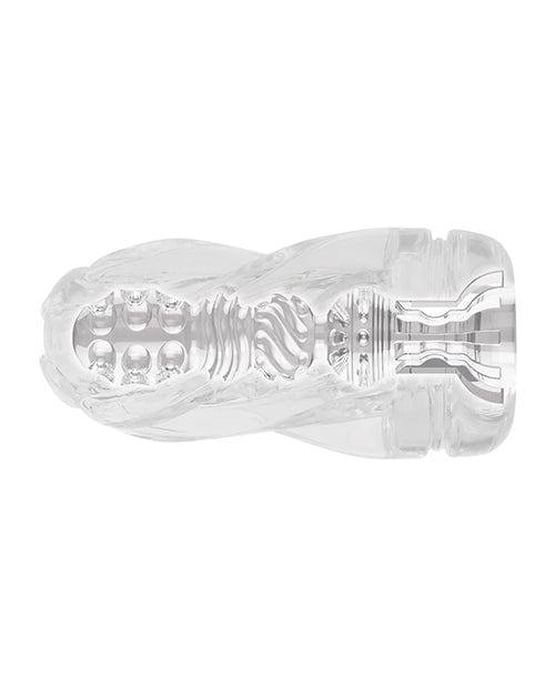 Zero Tolerance Zero Tolerance Swirl Stroker - Clear-Blue Penis Toys