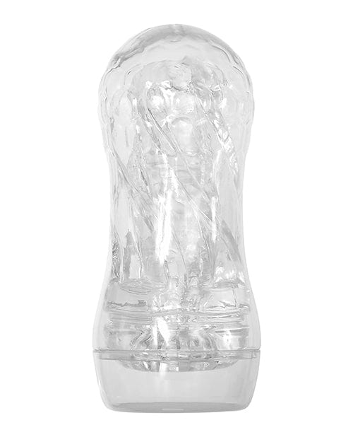 Zero Tolerance Zero Tolerance Swirl Stroker - Clear-Blue Penis Toys