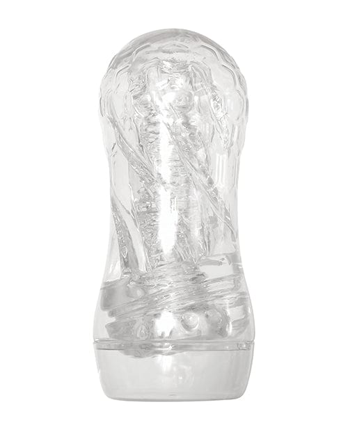 Zero Tolerance Zero Tolerance Twist Stroker - Clear-Orange Penis Toys