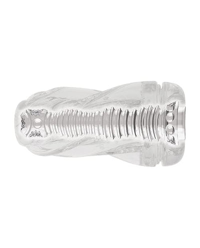 Zero Tolerance Zero Tolerance Twist Stroker - Clear-Orange Penis Toys