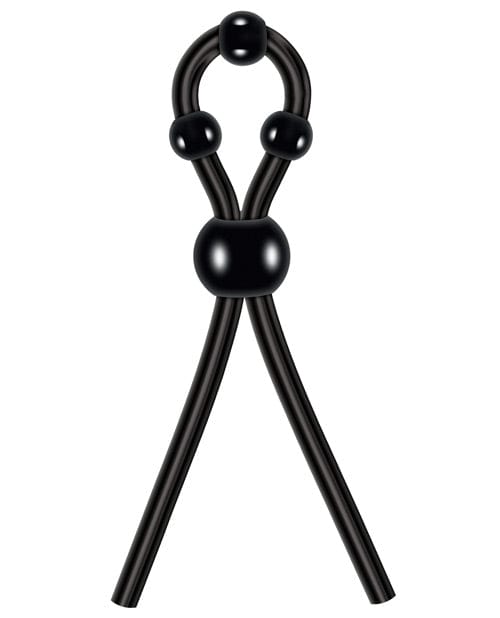 Zero Tolerance Zero Tolerance Ultimate Lasso Cock Ring - Black Penis Toys