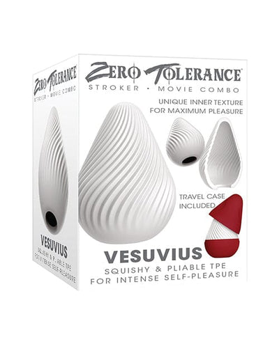 Zero Tolerance Zero Tolerance Vesuvias Stroker - White Penis Toys