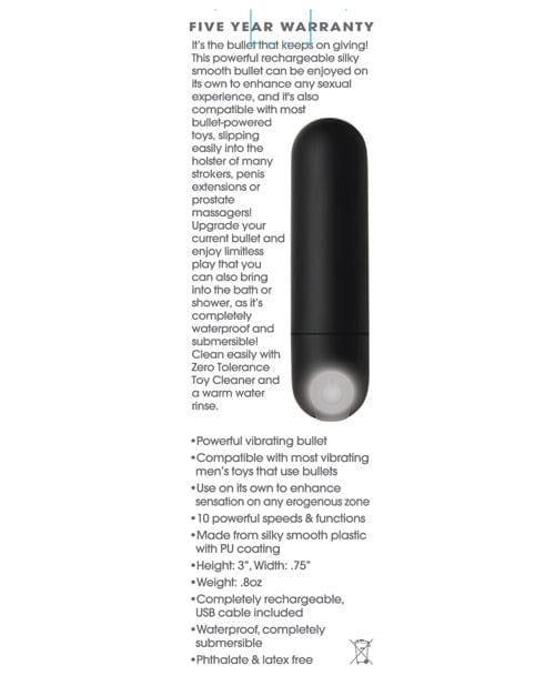 strongest vibrating bullet LeLuv Classic Vibrating Dual Bullets