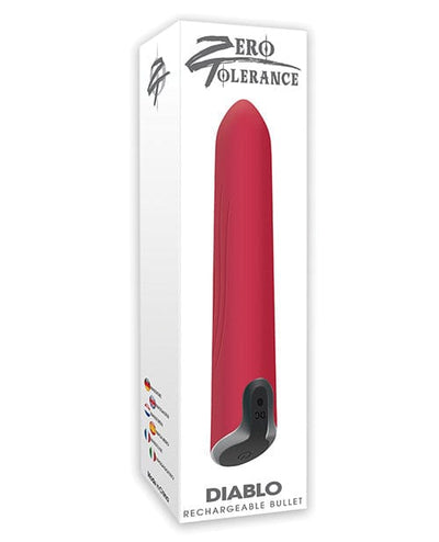 Zero Tolerance Zero Tolerance Diablo Bullet - Red-Black Vibrators