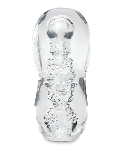 ZOLO ZOLO Gripz Dotted Stroker - Clear Penis Toys