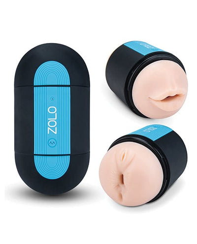 ZOLO ZOLO Pleasure Pill Double Ended Vibrating Stimulator - Ivory Penis Toys
