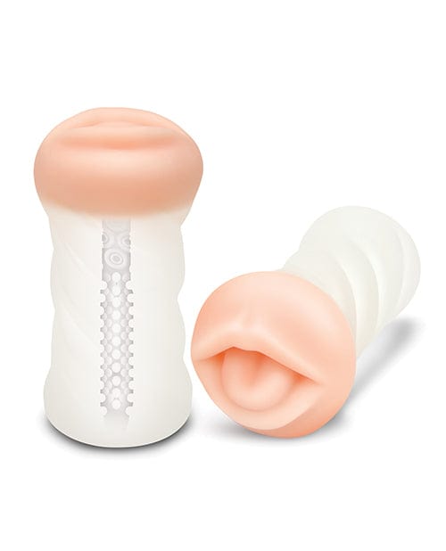 ZOLO ZOLO Realistic Deep Throat Dual Density Transparent Stroker Penis Toys